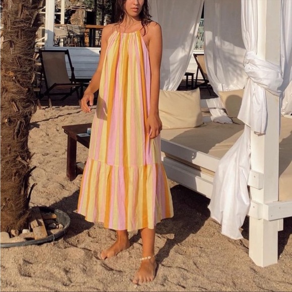 Mango Dresses & Skirts - NWT Mango Striped Summer Dress Small